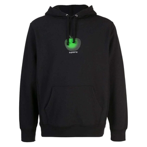 Sweat à Capuche Supreme Apple Logo Noir | UMB-47945002