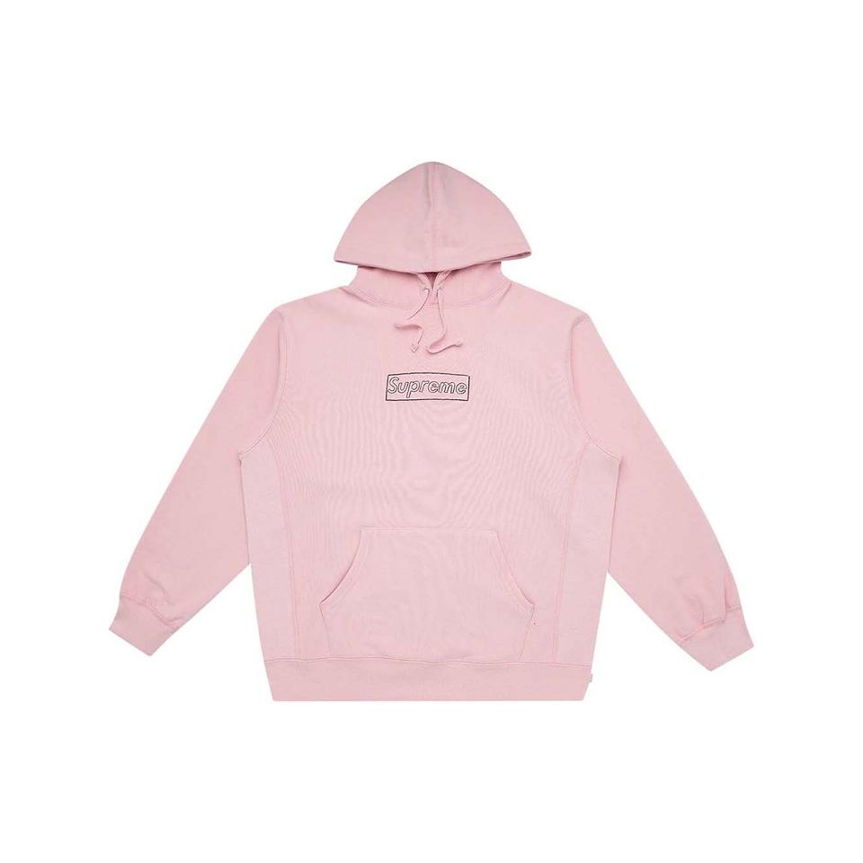 Sweat à Capuche Supreme Kaws Chalk Real Rose | DIQ-47257350