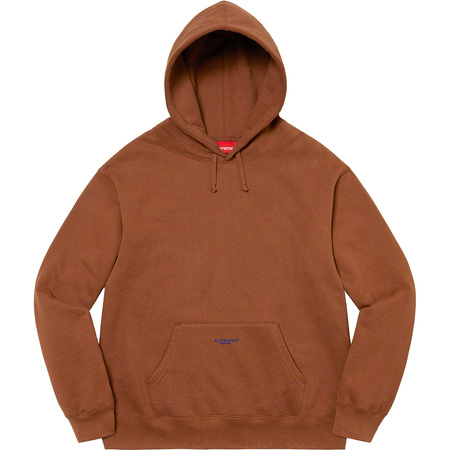 Sweat à Capuche Supreme Micro Logo Marron | HEE-64399869