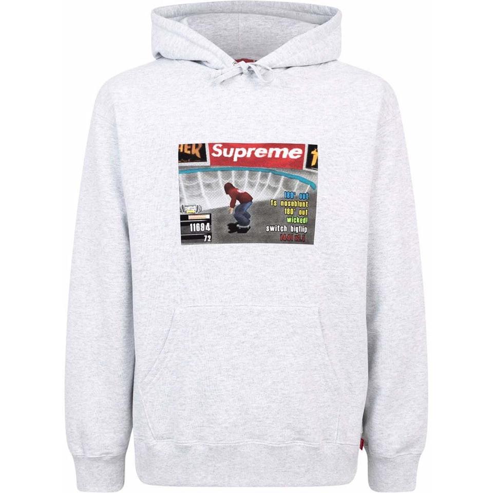 Sweat à Capuche Supreme X Thrasher Logo Print “FW21” Grise | YRH-53894695