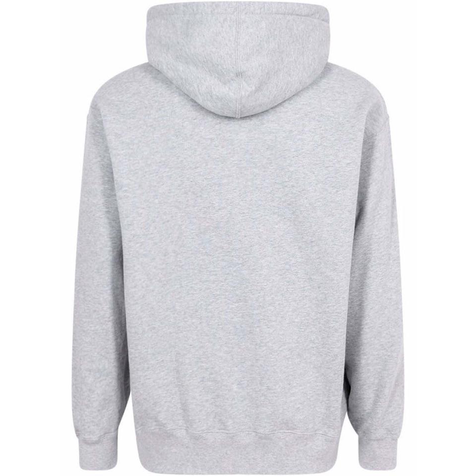 Sweat à Capuche Supreme Logo Grise | IQE-16524809