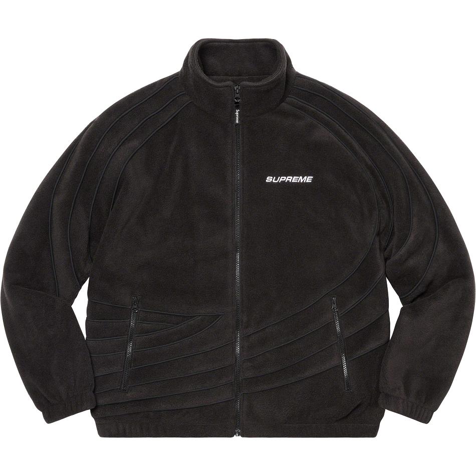 Vestes Supreme Racing Fleece Noir | YHC-45815650