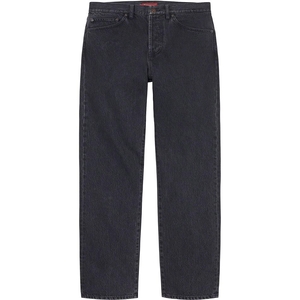 Pantalon Supreme Stone Washed Black Slim Jean Noir | FYL-32918650