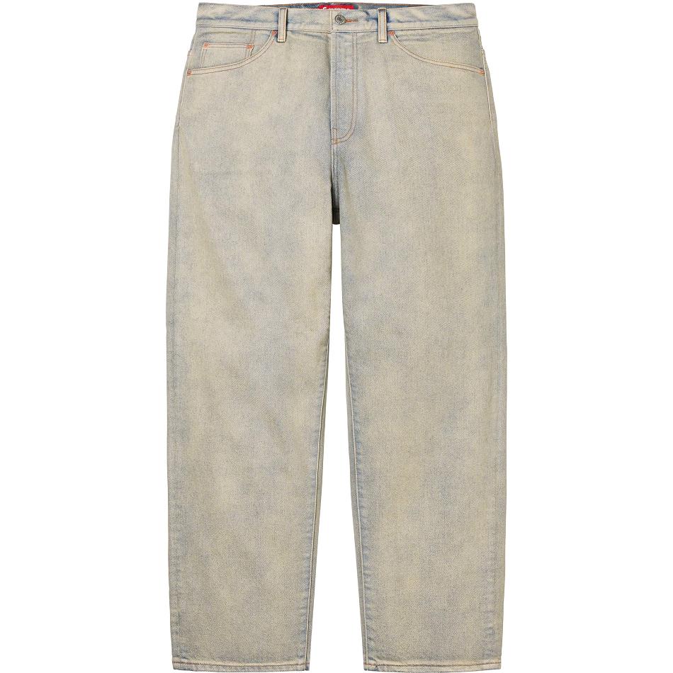 Pantalon Supreme Baggy Jean Beige | FDW-39929068