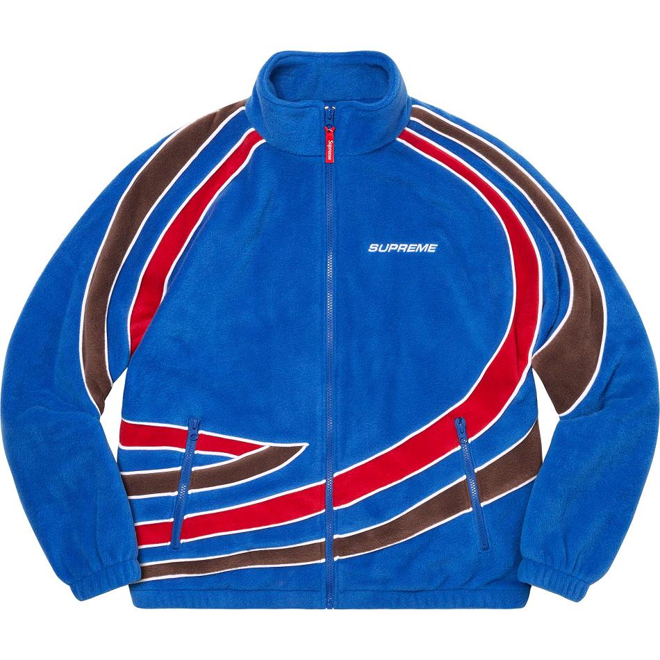 Vestes Supreme Racing Fleece Bleu | TXI-80695648