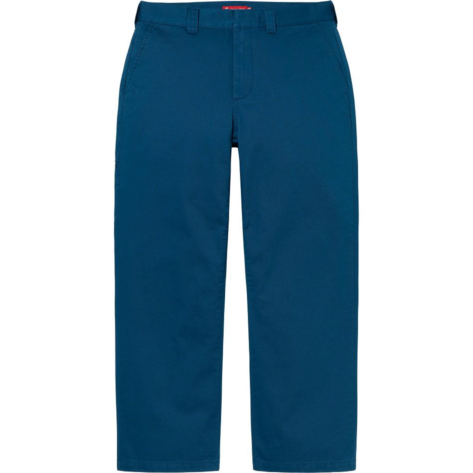 Pantalon Supreme Travail Pant Bleu Marine | CRA-40494180