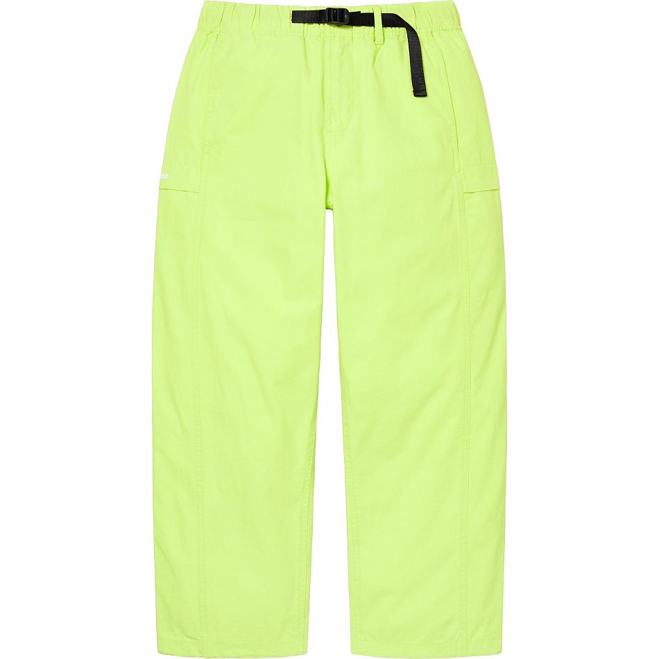 Pantalon Supreme Belted Trail Pant Vert | ECL-58297255