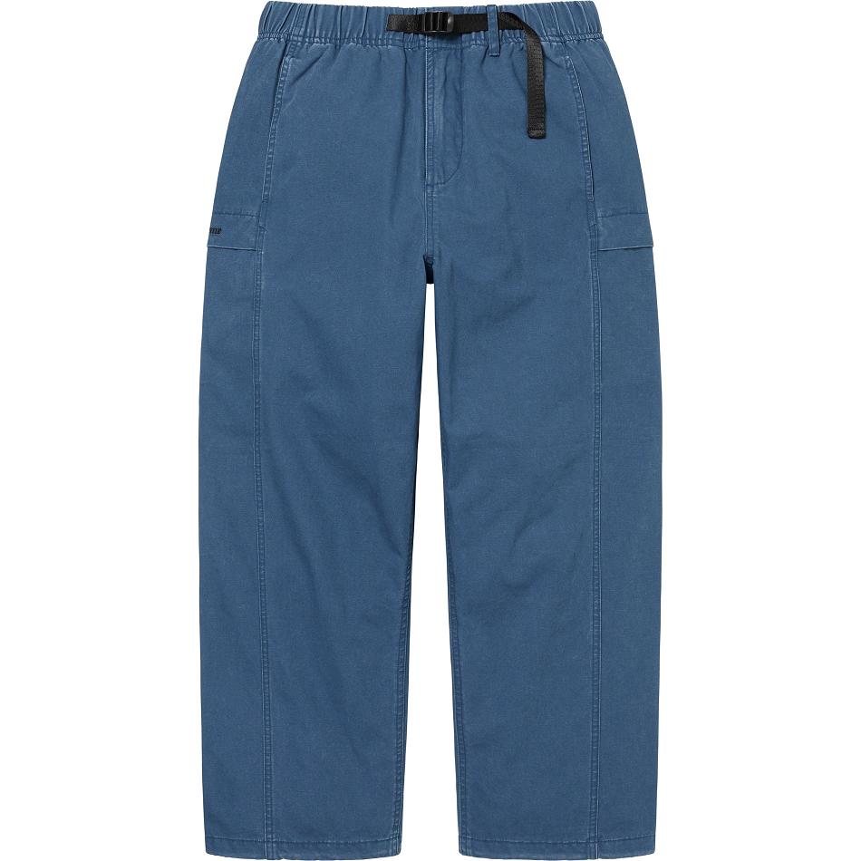 Pantalon Supreme Belted Trail Pant Bleu Marine | YOS-26883563