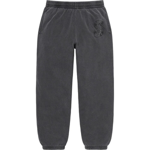 Pantalon Supreme Overdyed S Logo Sweatpant Noir | DFI-89739732