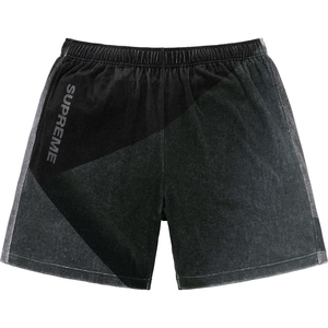 Shorts Supreme Geo Velour Noir | URC-39100188