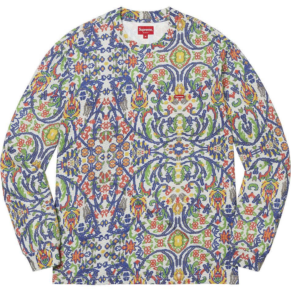 Chandails Supreme Small Box L/S Tee Multicolore | EQJ-87799988