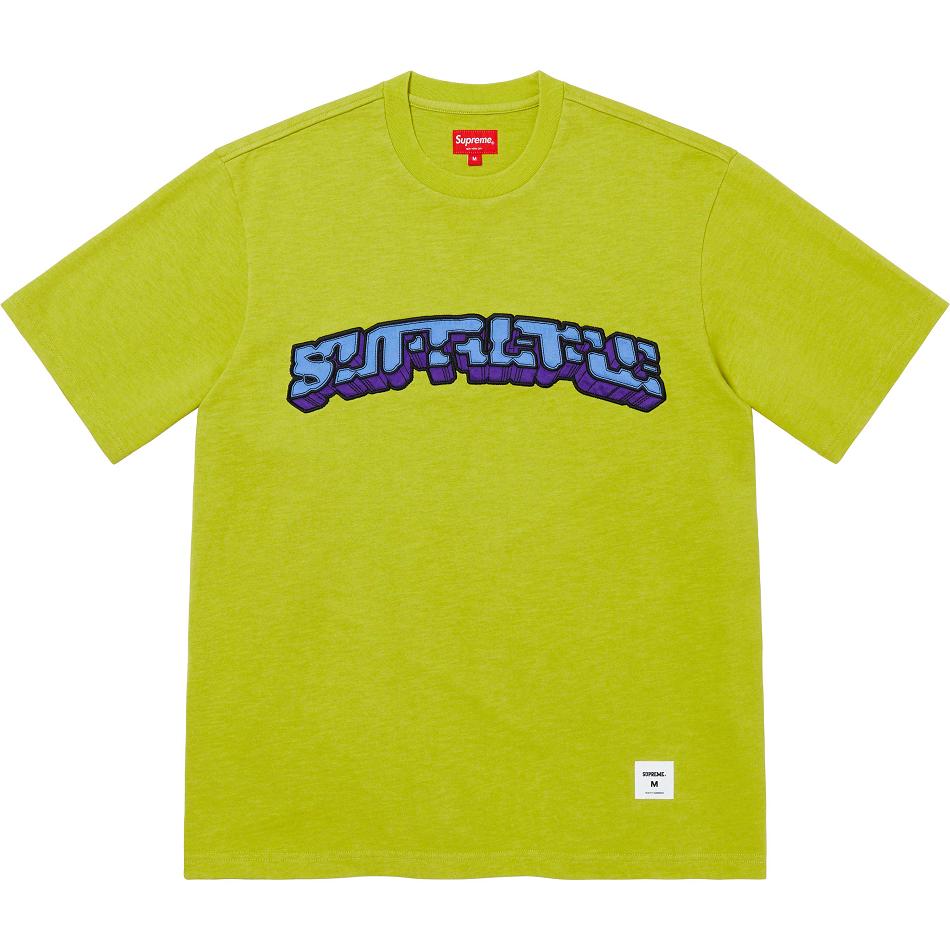 Chandails Supreme Block Arc S/S Top Vert | HWN-73648858