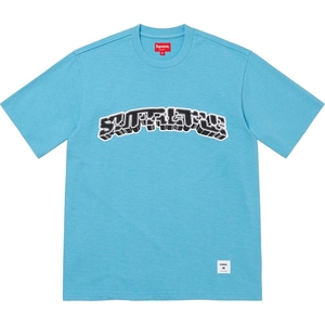 Chandails Supreme Block Arc S/S Top Bleu | QCZ-53024879