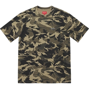 Chandails Supreme S/S Pocket Tee Vert Olive Camouflage | OUE-55830396