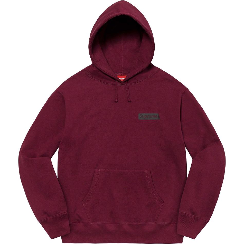 Sweats Supreme Fiend Encapuchonné Bordeaux | UQD-21176924