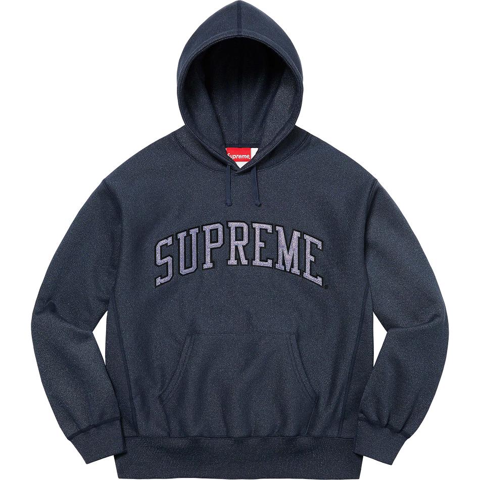 Sweats Supreme Glitter Arc Encapuchonné Bleu Marine | IWG-58796442