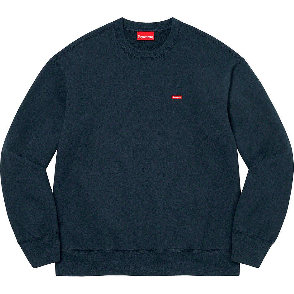 Sweats Supreme Small Box Crewneck Bleu Marine | TNS-57191031