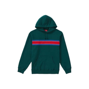 Sweats Supreme Chest Stripe Logo Encapuchonné Vert | YEI-52591562