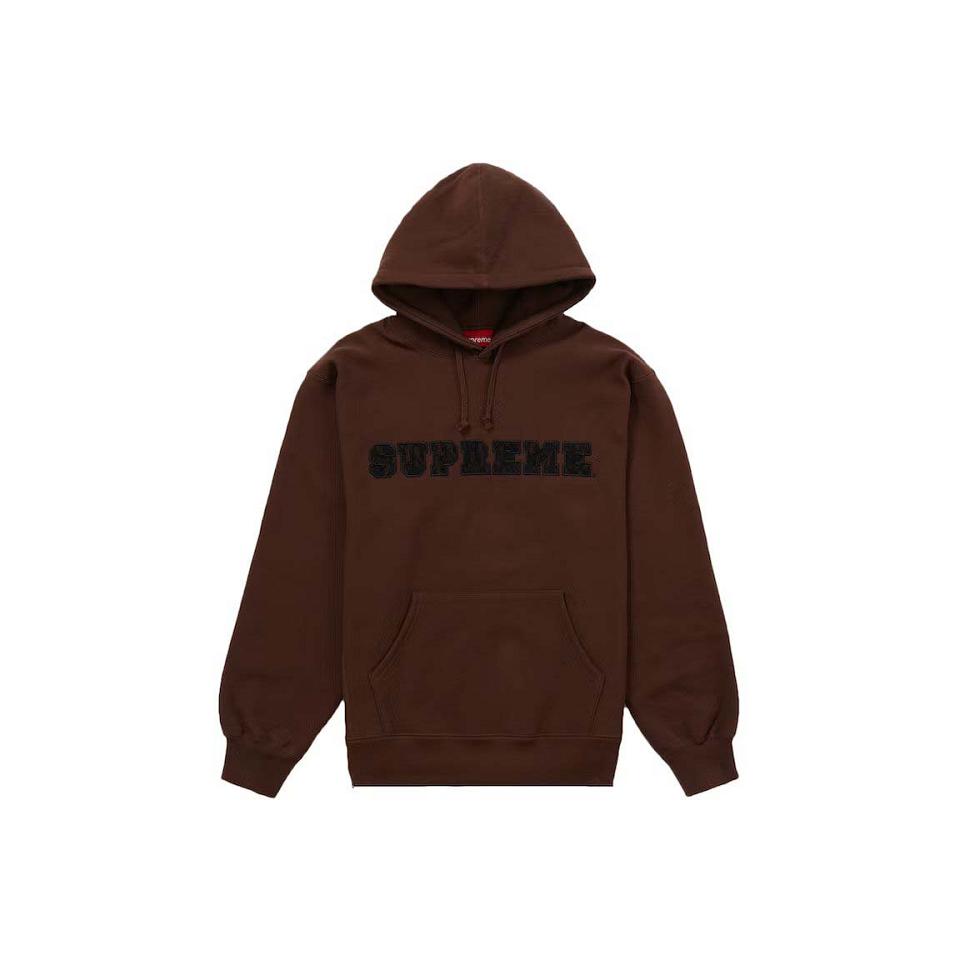 Sweats Supreme Dentelle Encapuchonné Marron | IXF-33597473