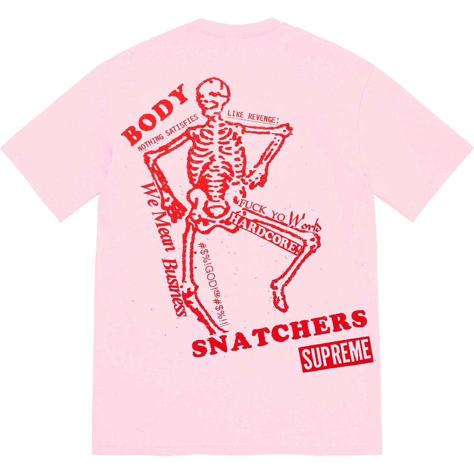 T Shirts Supreme Body Snatchers Tee Rose | UFN-10886472