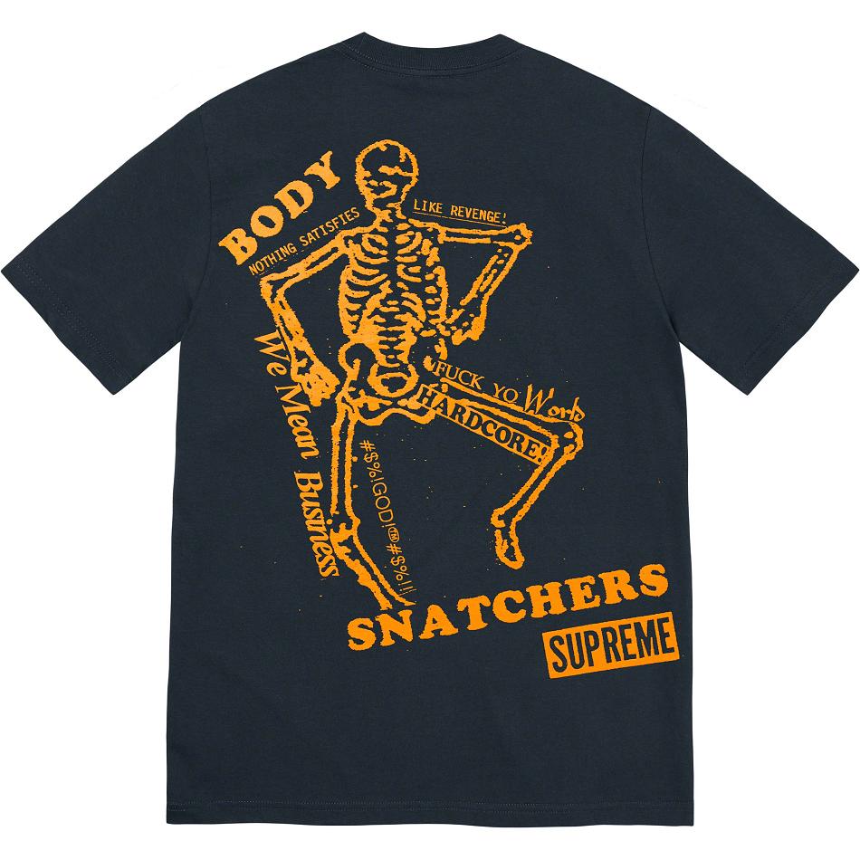 T Shirts Supreme Body Snatchers Tee Bleu Marine | YSA-91717974