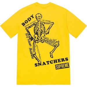 T Shirts Supreme Body Snatchers Tee Jaune | QGC-56142227