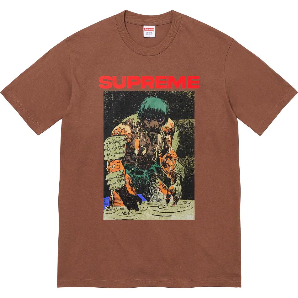 T Shirts Supreme Ronin Tee Marron | EJO-98011020