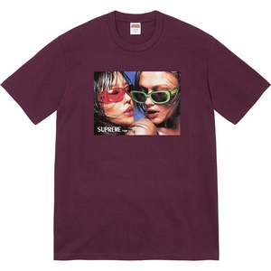 T Shirts Supreme Eyewear Tee Bordeaux | BDS-91037058