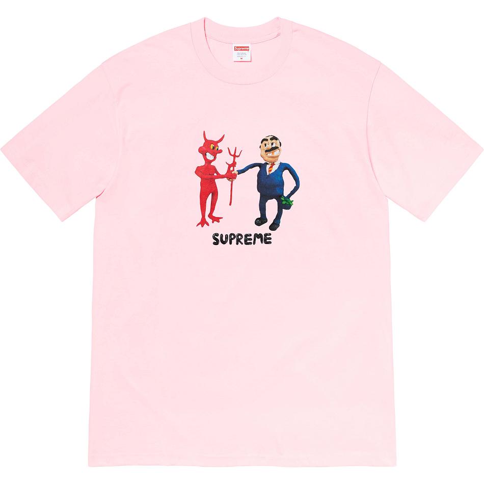 T Shirts Supreme Business Tee Rose | RWW-26016094