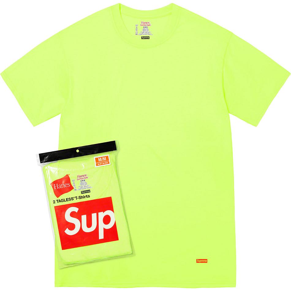 Accessoires Supreme Hanes? Tagless T-shirts (2 Pack) Vert | UAF-09731632