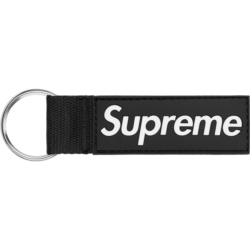 Accessoires Supreme Webbing Keychain Noir | EOQ-13322694