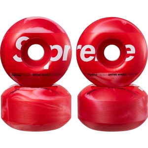 Accessoires Supreme Spitfire? Shop Wheels (Set of 4) Skateboard Rouge | OVE-96464064