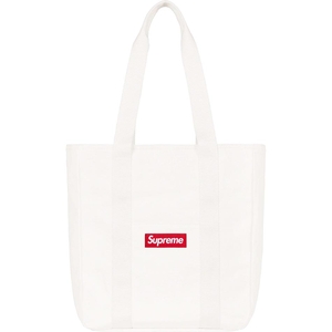 Sacs Supreme Tela Tote Blanche | UNW-00130036