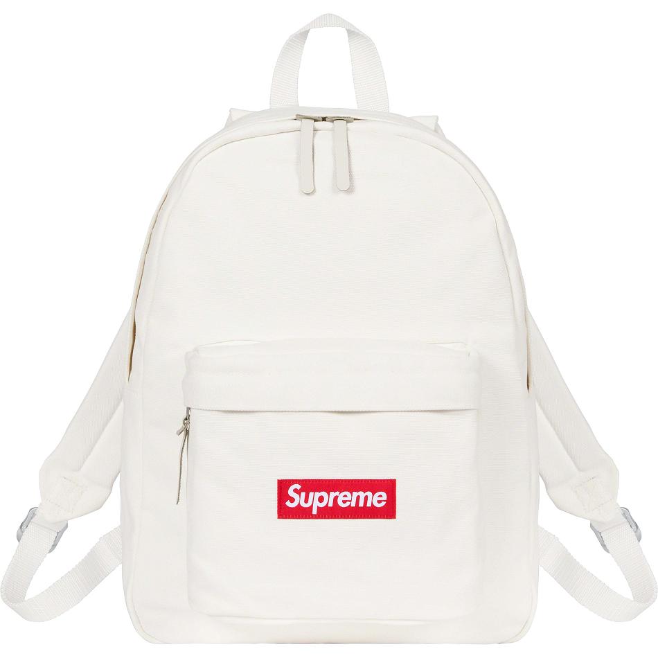 Sacs Supreme Tela Backpack Blanche | HBJ-72483028