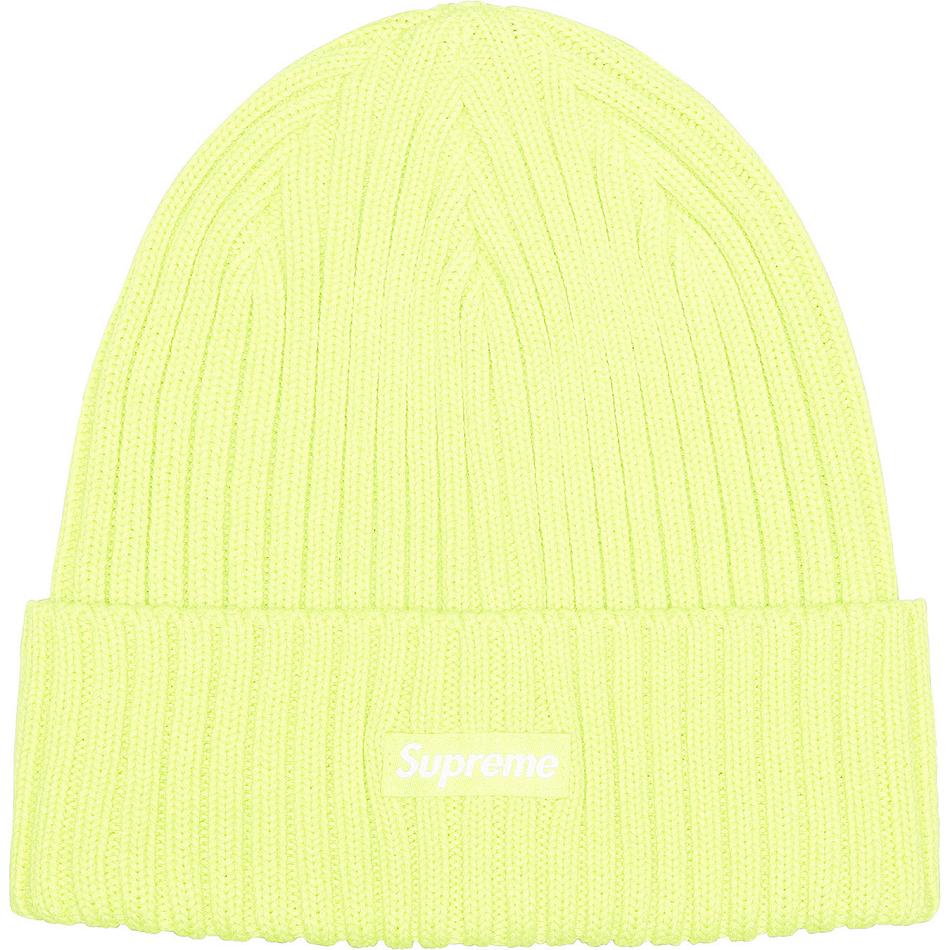 Chapeaux Supreme Overdyed Beanie Jaune | ECI-48649761