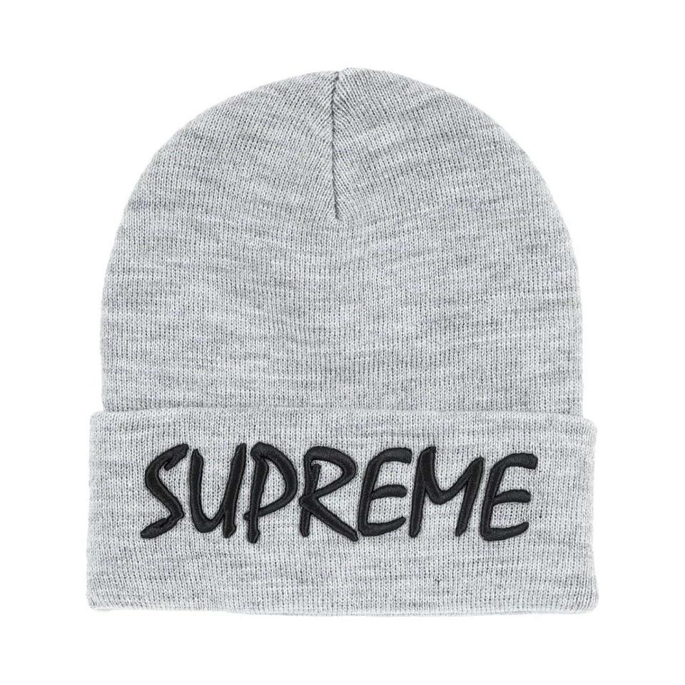 Chapeaux Supreme FTP knitted Beanie Grise | YWH-68490267