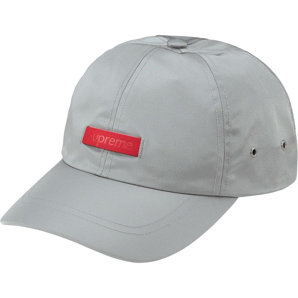 Chapeaux Supreme Cuir Patch 6-Panel Grise | OVZ-97659022