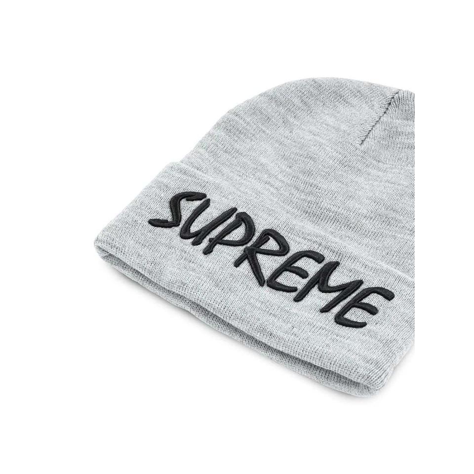 Chapeaux Supreme FTP knitted Beanie Grise | YWH-68490267