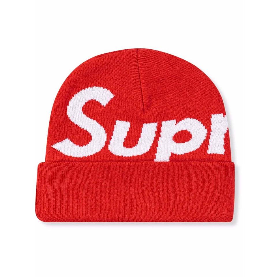 Chapeaux Supreme Big Logo Beanie Rouge | UDH-70362054