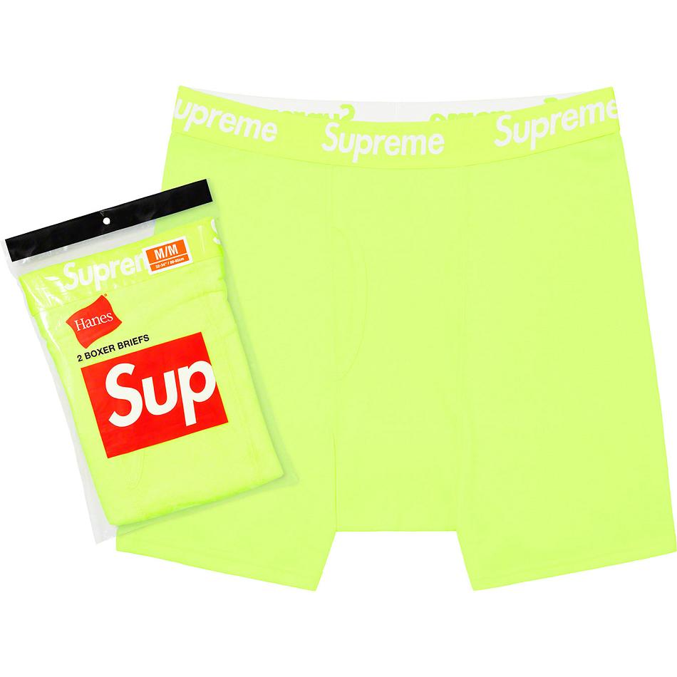 Sous Vêtement Supreme Hanes? Boxer Briefs (2 Pack) Vert | WSW-89512881