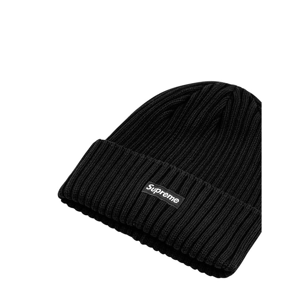 Chapeaux Supreme Overdyed Logo Beanie Noir | OUX-61688013