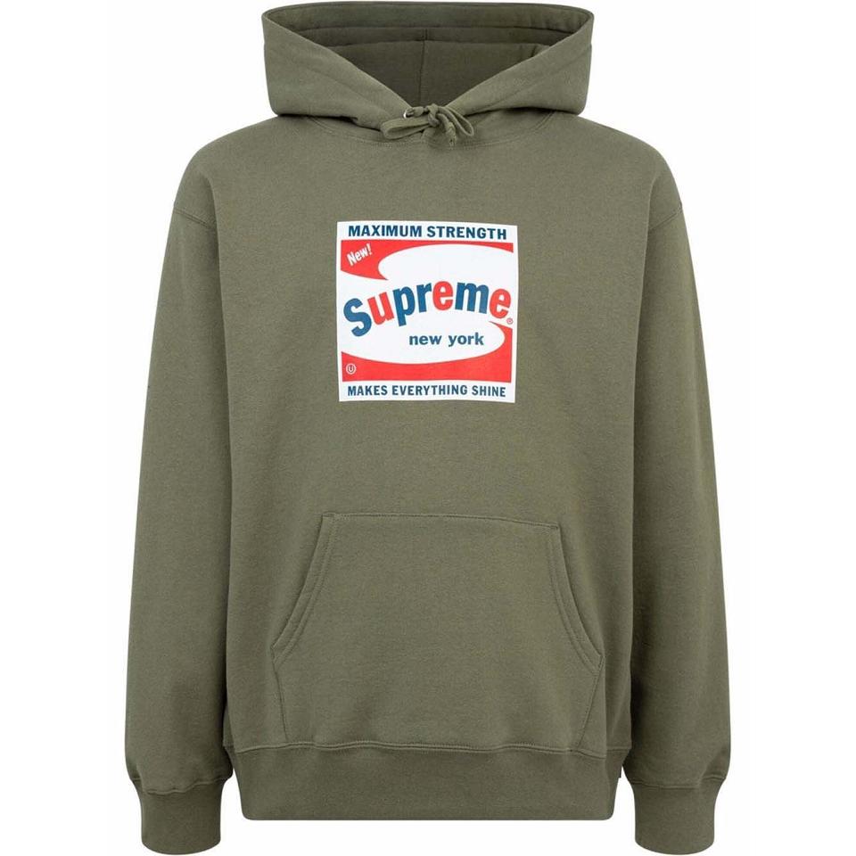 Sweat à Capuche Supreme Shine New York Vert | AZI-12566276